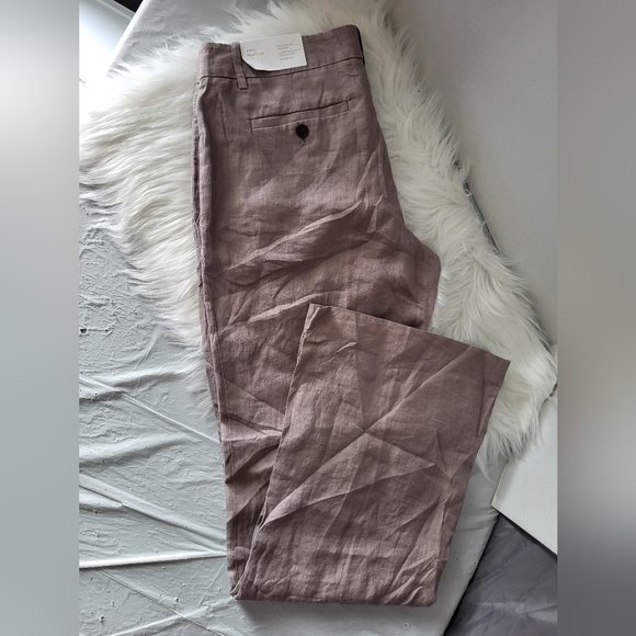 NEW- LOFT Women's Light Tan Chinos, Size 6 (32x34) - Picture 1 of 7